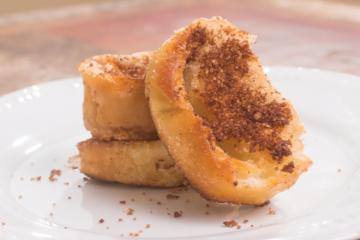 Rabanada Natalina de Pão Francês