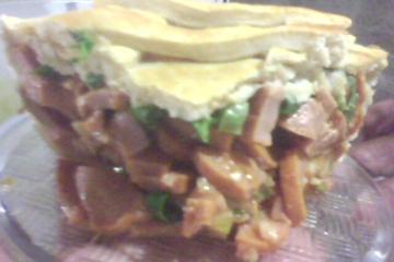 Cachorro quente de forno