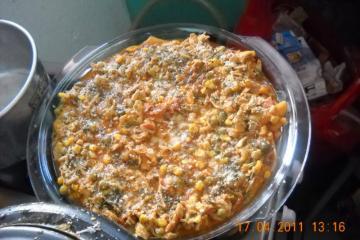 Macarrão na panela de pressão