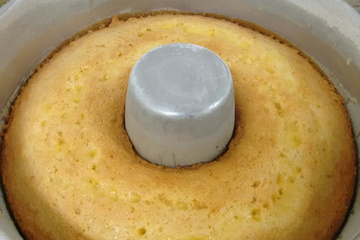 Bolo de Fubá com Milho