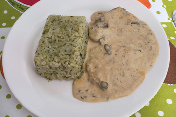 Filé mignon ao molho de shitake