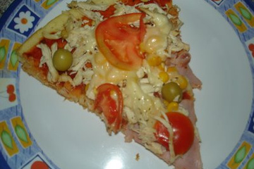 Pizza de arroz