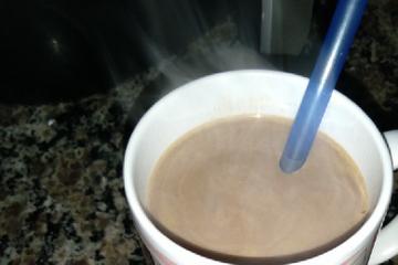 Creme de chocolate - Chocolate quente cremoso