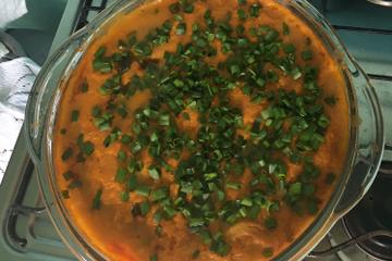 Filé de peixe ao forno