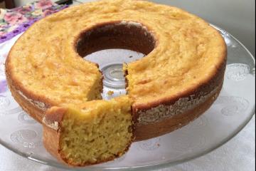 Bolo de flocão que não leva trigo é perfeito - Receitas Gostosas