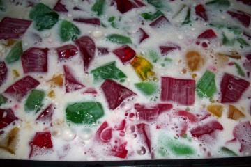 Mosaico de gelatina