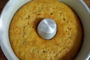 Bolo de fubá integral (super fofo)