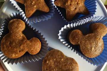 Muffin Integral de Maçã
