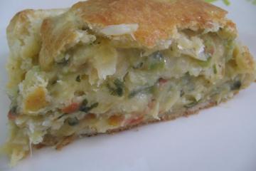 Enrolado de bacalhau maravilhoso