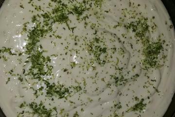 Mousse simples de limão