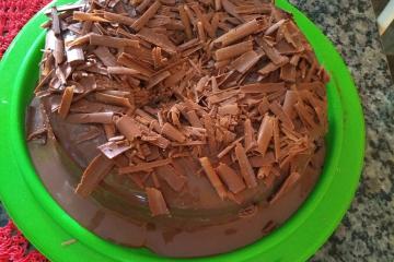 Bolo de chocolate muito fácil
