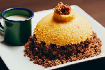 Bolo de cuscuz na air fryer