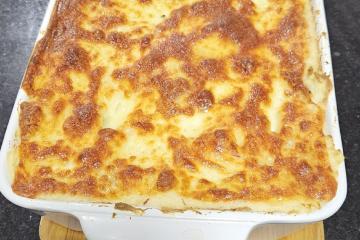 Escondidinho de carne seca