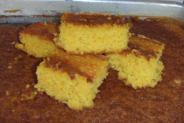 Bolo de milharina