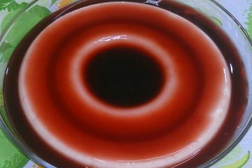 Pudim de maria - mole com calda de vinho