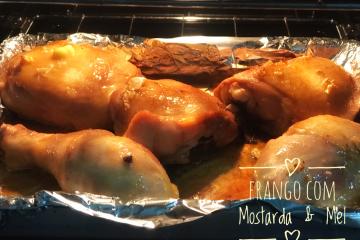 Frango com shoyu e mel