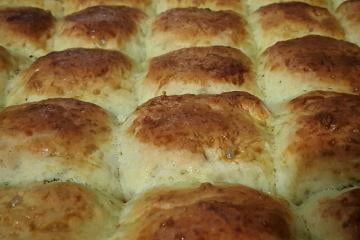 Pão de batata baroa da tia Zizi