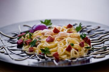 Macarrão à carbonara