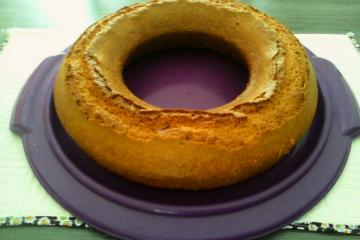 Bolo de cenoura sem ovos e com leite de soja