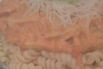 Macarrão com frango