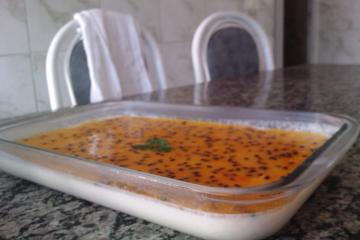 Mousse de maracujá consistente
