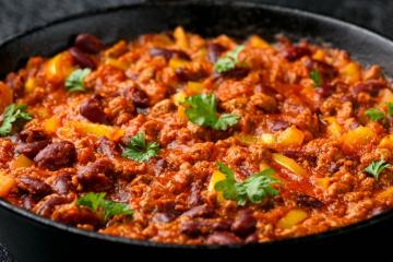 Chilli mexicano vegetariano