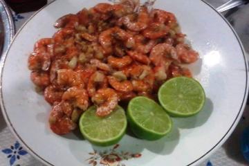 Camarão frito especial