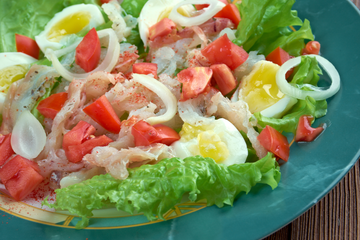 Salpicão de bacalhau