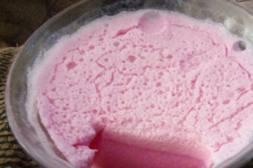 Gelatina com maçã