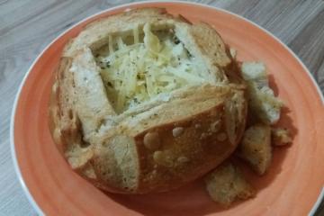 Sopa creme de palmito