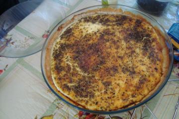 Empadão de queijo