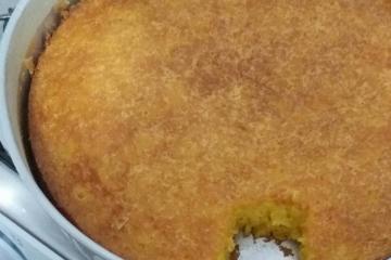 Bolo de milho cremoso