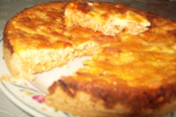 Torta cremosa de frango