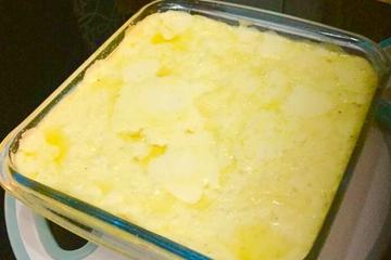 Lasanha de abobrinha ao molho branco