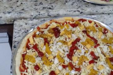 Massa de pizza fácil