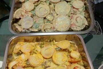 Bife ao forno com maionese
