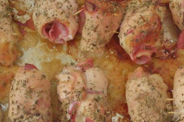 Filé de frango recheado