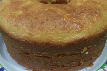 Bolo de Laranja Simples