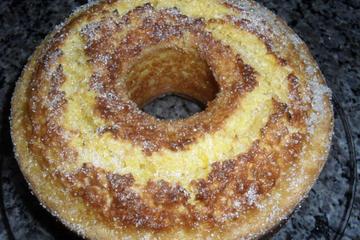 Bolo de milho prático