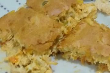 Torta de frango cremosa de liquidificador do Will