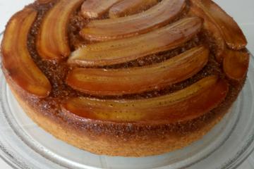 Torta de banana fácil