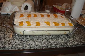 Torta de biscoito champanhe