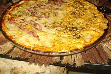 Massa de pizza do marido