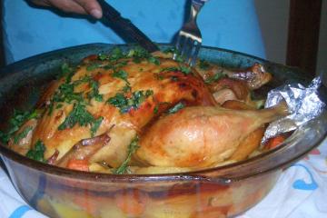 Frango recheado delícia