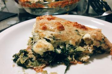 Torta de escarola light