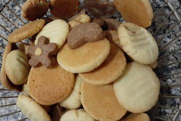 Biscoitos de manteiga fácil