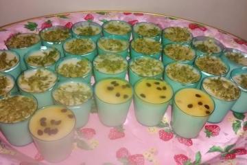 A mousse de maracujá