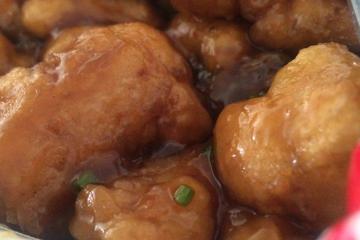 Frango ao molho de laranja chinês