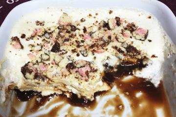 Pavê de biscoito de maizena