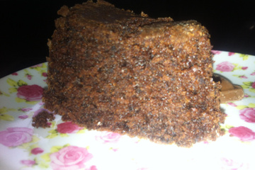 Bolo de chocolate sem soja e sem lactose